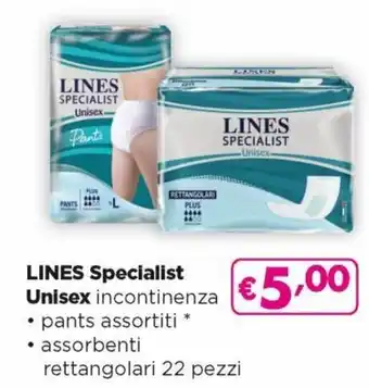Acqua & Sapone Lines Specialist Unisex Incontinenza Pants Assortiti offerta