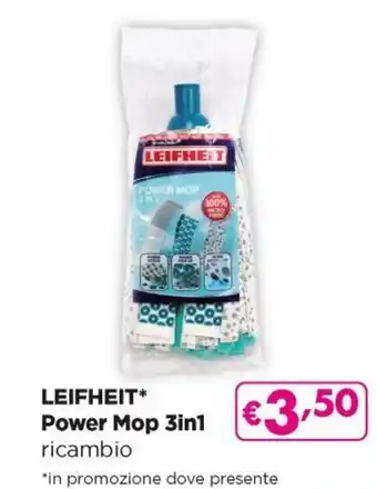 Leifheit Power Mop 3in1 Ricambio