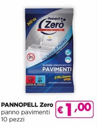 Acqua & Sapone Pannopell Zero Panno Pavimenti 10 Pezzi offerta