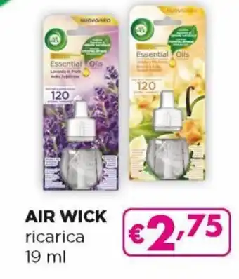 Acqua & Sapone Air Wick Ricarica 19 ml offerta