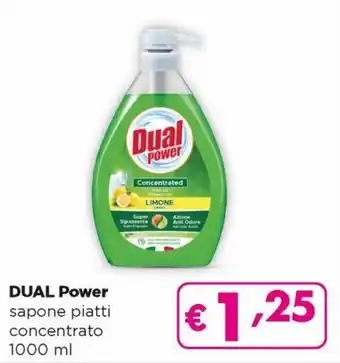 Acqua & Sapone Dual Power Sapone Piatti Concentrato 1000 ml offerta
