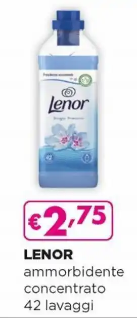 Acqua & Sapone Lenor Ammorbidente Concentrato 42 Lavaggi offerta