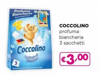 Acqua & Sapone Coccolino Profuma Biancheria 3 Sacchetti offerta