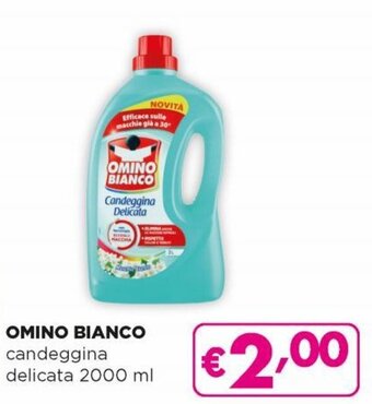 Acqua & Sapone Omino Bianco Candeggina Delicata 2000 ml offerta