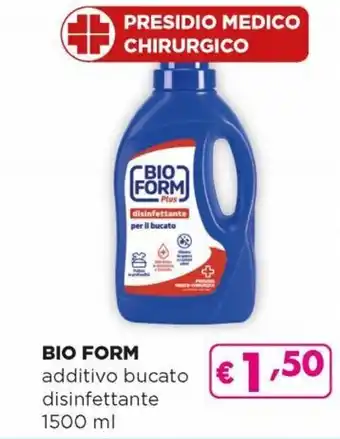 Acqua & Sapone Bio Form Additivo Bucato Disinfettante 1500 ml offerta