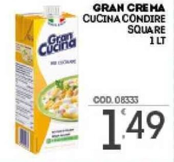 Gran Crema Cucina Condire Square 1 lt