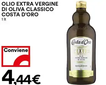 Coop Costa D'Oro Olio Extra Vergine Di Oliva Classico 1 lt offerta