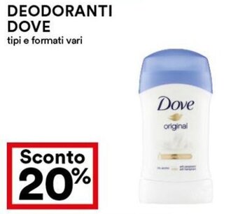 Coop Dove Deodoranti offerta