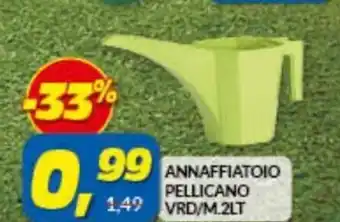Risparmio Casa Annaffiatoio Pellicano vrd/m. 2lt offerta