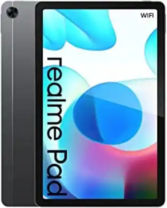 Realme pad, 4gb+64gb(up to 1tb), 2k display wuxga+ 10.4", quad speakers dolby, mtk helio g80, mega batteria 7100mah, quick...