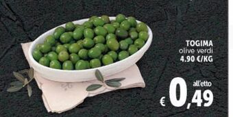 Deco Maxistore Togima olive verdi offerta