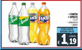 Deco Maxistore Fanta/ sprite offerta