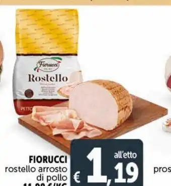 Deco Maxistore Fiorucci rostello arrosto di pollo offerta