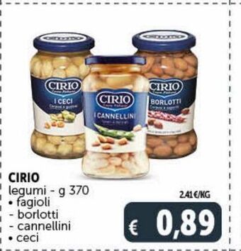 Deco Maxistore Cirio legumi offerta