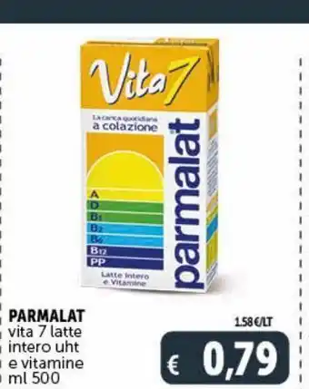 Deco Maxistore Parmalat vita 7 latte intero uht e vitamine offerta