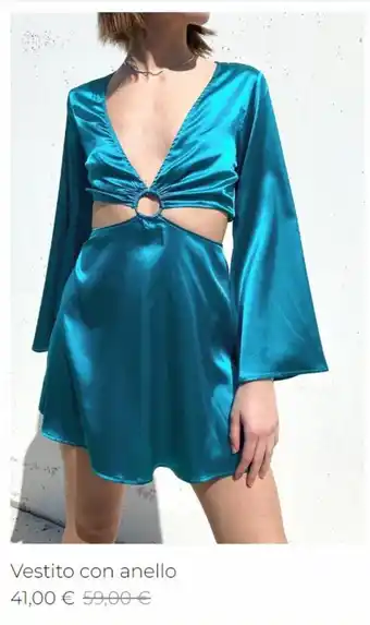 Vestito con anello