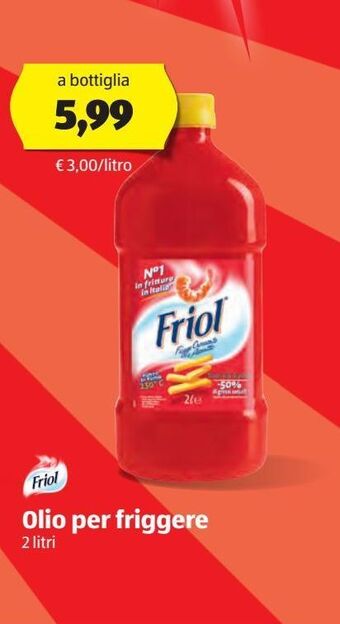 ALDI Olio per friggere 2 l offerta