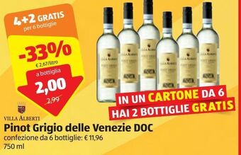 ALDI Pinot grigio delle venezie doc offerta