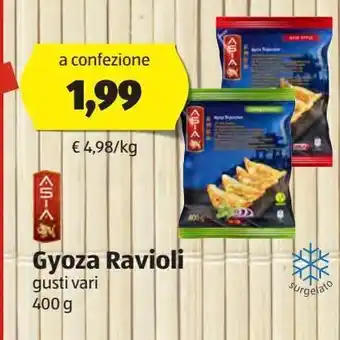 ALDI Gyoza ravioli offerta
