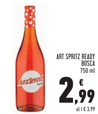 Conad Art Spritz Ready Bosca 750 ml offerta