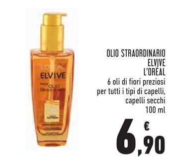Conad L'Oréal Elvive Olio Straordinario 100 ml offerta