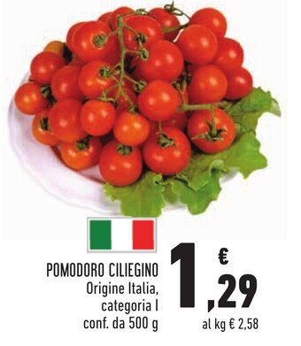 Conad Pomodoro Ciliegino 500 g offerta