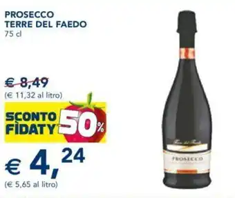 Esselunga Terre del Faedo Prosecco 75 cl offerta