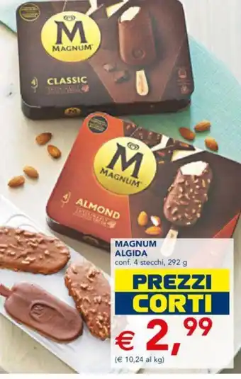 Esselunga Algida Magnum 4 stecchi, 292 g offerta