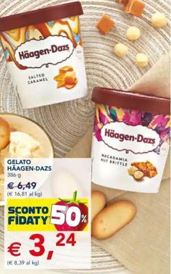 Esselunga Häagen-Dazs gelato 386 g offerta