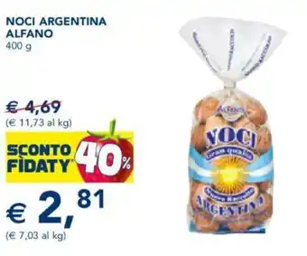 Esselunga Alfano Noci Argentina 400 g offerta