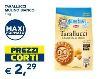 Esselunga Barilla Mulino Bianco Tarallucci 1 kg offerta