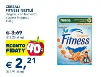 Esselunga Nestlé Fitness Cereali 450 g offerta
