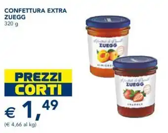 Esselunga Zuegg Confettura Extra 320 g offerta