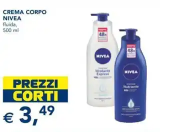 Esselunga Nivea Crema Corpo 500 ml offerta