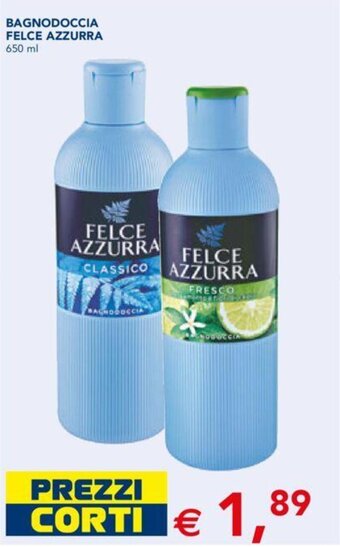 Esselunga Felce Azzurra Bagnodoccia 650 ml offerta