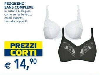 Esselunga Reggiseno Sans Complexe offerta