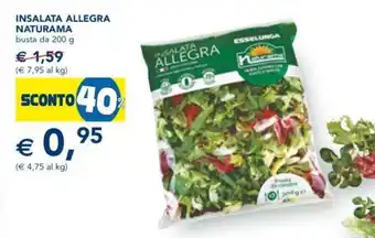 Esselunga Naturama Insalata Allegra 200 g offerta