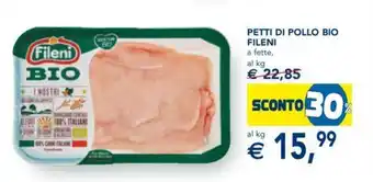 Esselunga Fileni Petti di Pollo Bio offerta