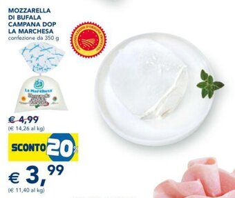 La Marchesa Mozzarella di Bufala Campana Dop 350 g