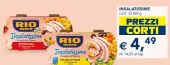 Esselunga Rio mare Insalatissime 2x160 g offerta