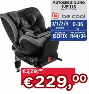 Ideal Bimbo be cool Autoseggiolino Jupiter offerta