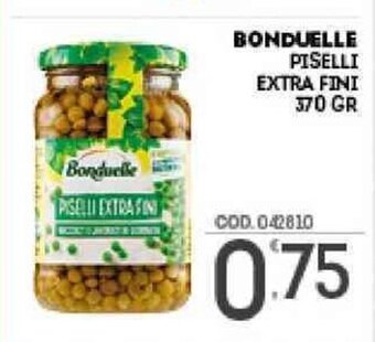 Eurocash Bonduelle Piselli Extra Fini 370 gr offerta