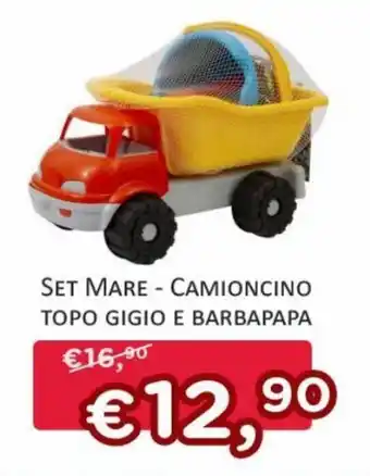 Set Mare - Camioncino Topo gigio e barbapapa