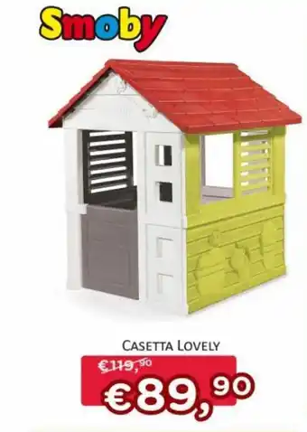 Ideal Bimbo Smoby Casetta Lovely offerta