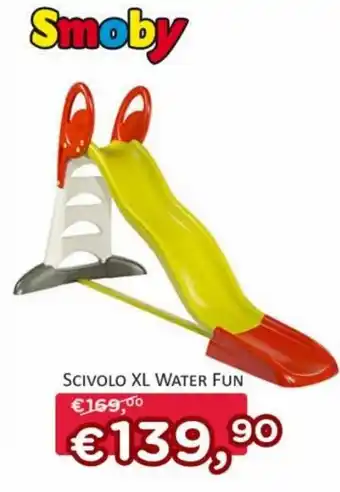 Ideal Bimbo Smoby Scivolo XL Water Fun offerta