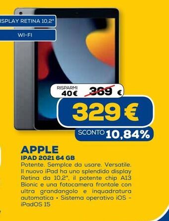 Apple ipad 2021 64 gb