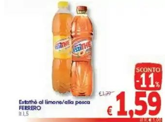 A&O Ferrero EstaThè Pesca 1500 G(ml) offerta