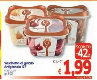 A&O G7 - Gelato Al Gusto Di Vaniglia Del Madagascar 500 G(ml) offerta