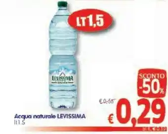 Levissima Acqua Minerale Naturale