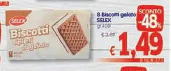 A&O Selex Biscotti Gelato offerta